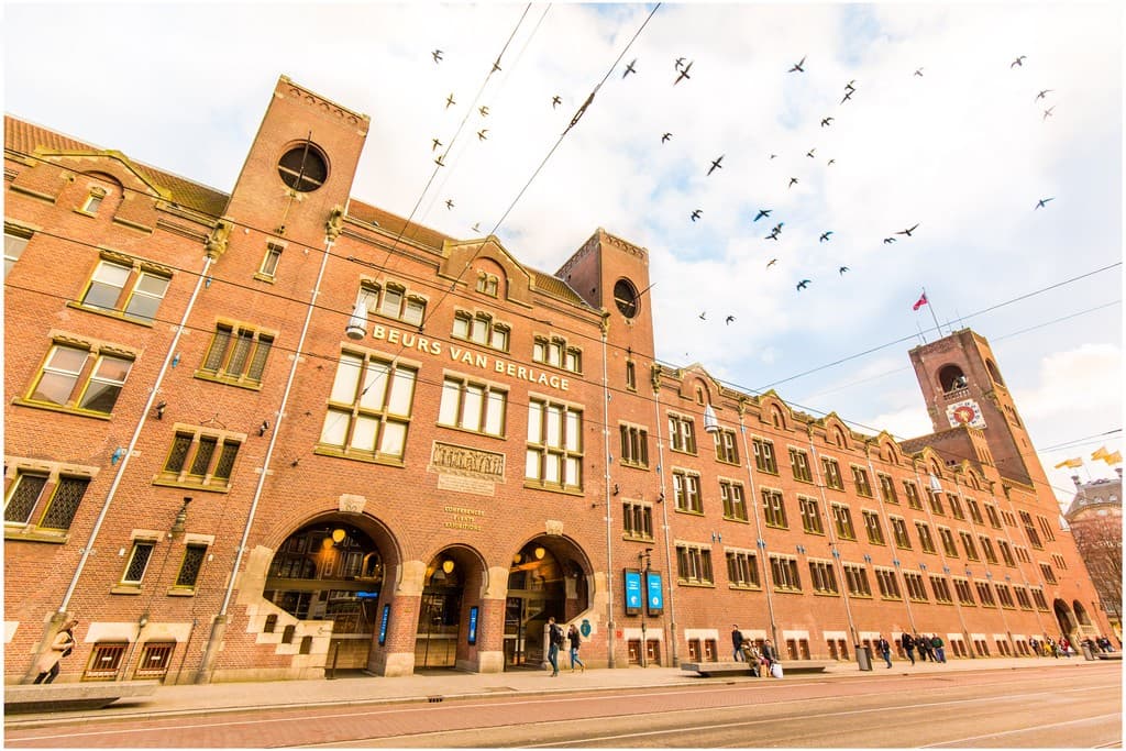Beurs van Berlage hoofdentree