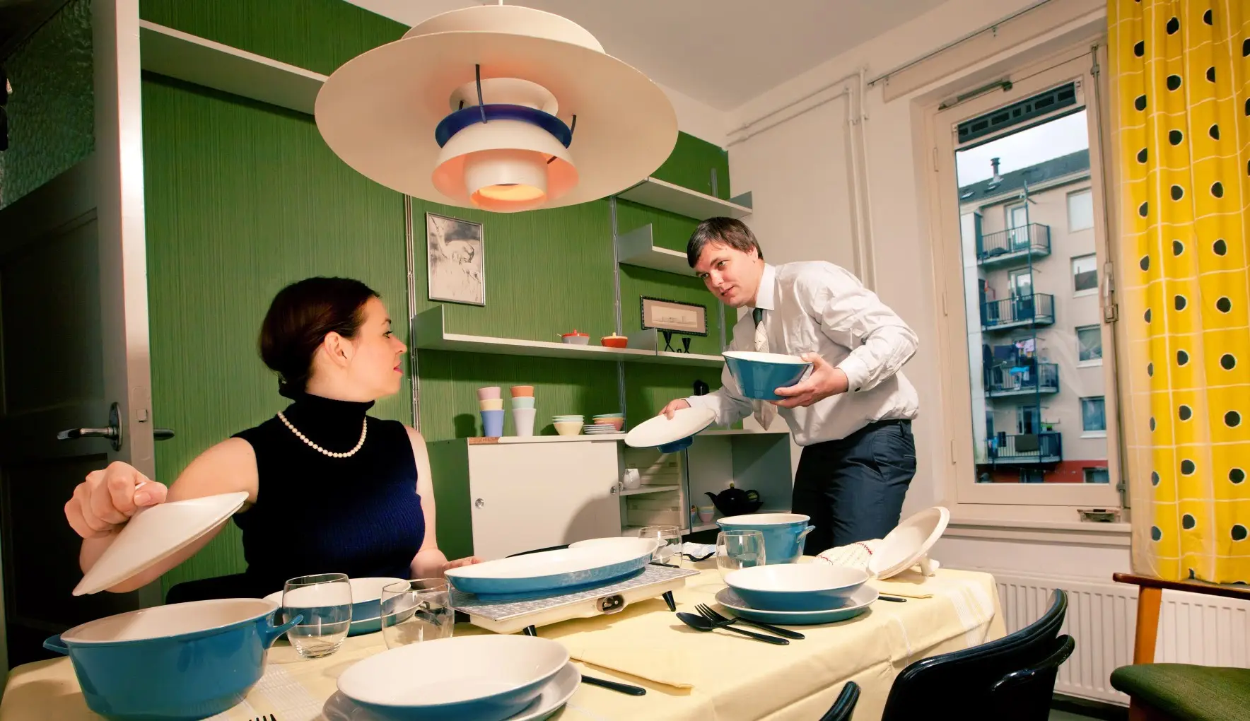 Van Eesteren Museum, de eetkamer van de Van Eesteren Museumwoning