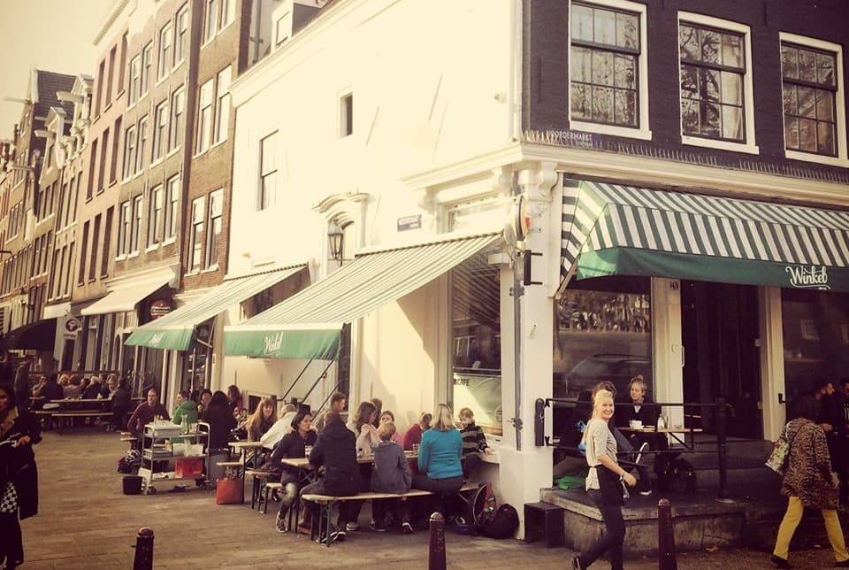 Winkel 43 aan de Noordermarkt in Amsterdam