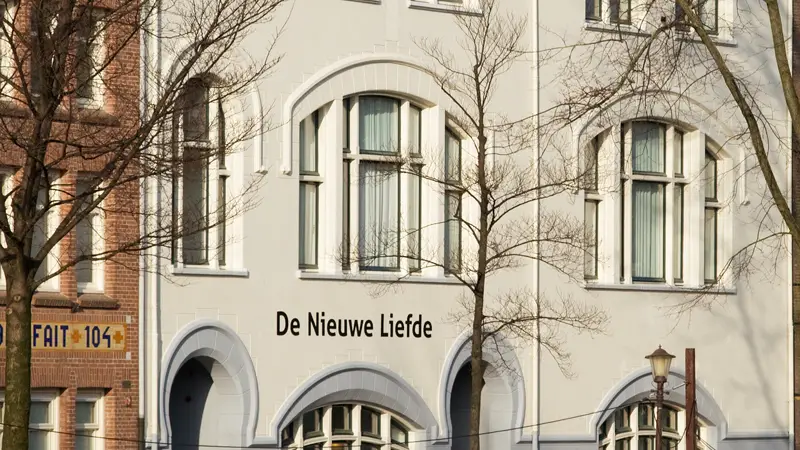 De Nieuwe Liefde - Voorkant van de gevel