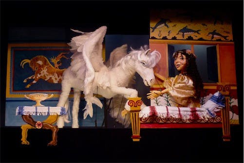 Het Nederlands Marionettentheater - Ariadne en het vliegende paard (4-12 jaar)