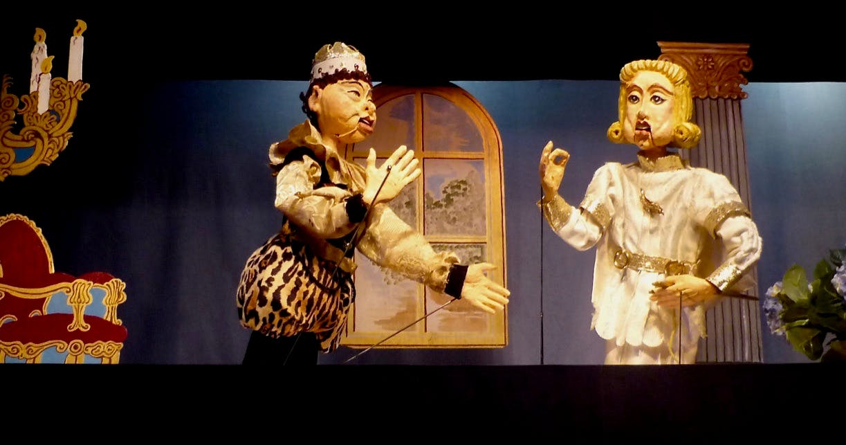 Rosa en de draak (4+) in het Nederlands Marionettentheater