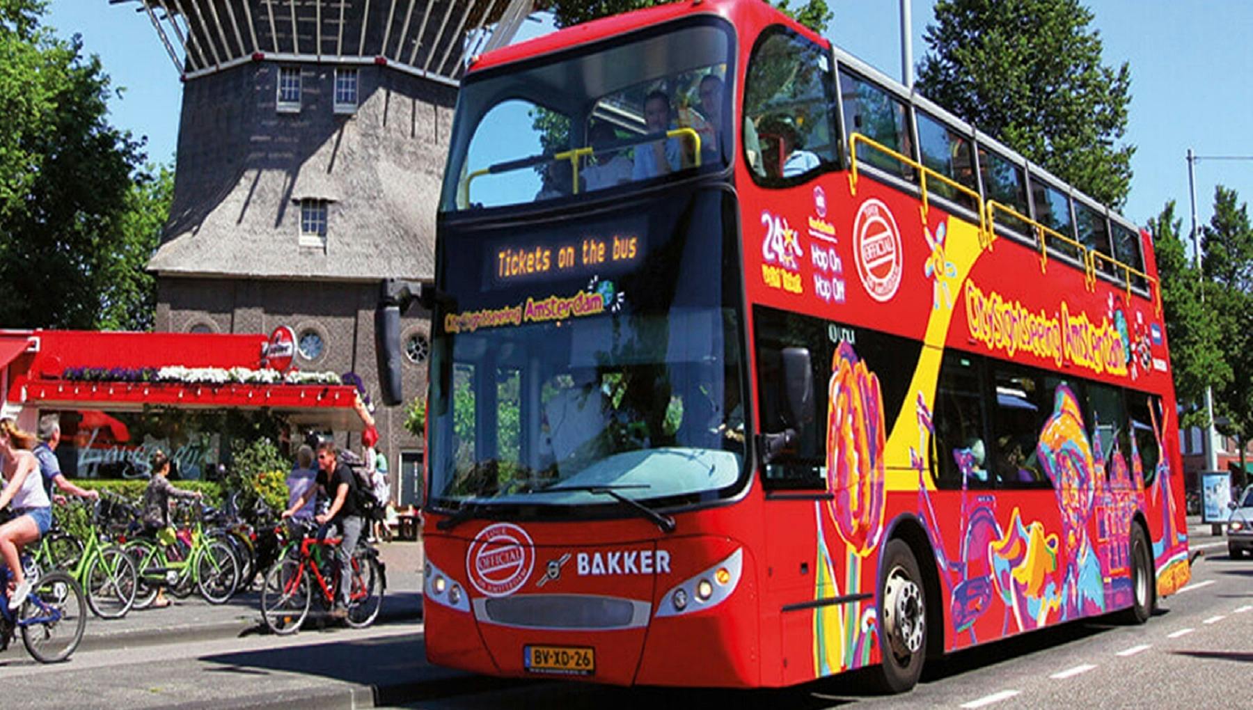 City Sightseeing Amsterdam  - Hop On Hop Off bus 24 hrs