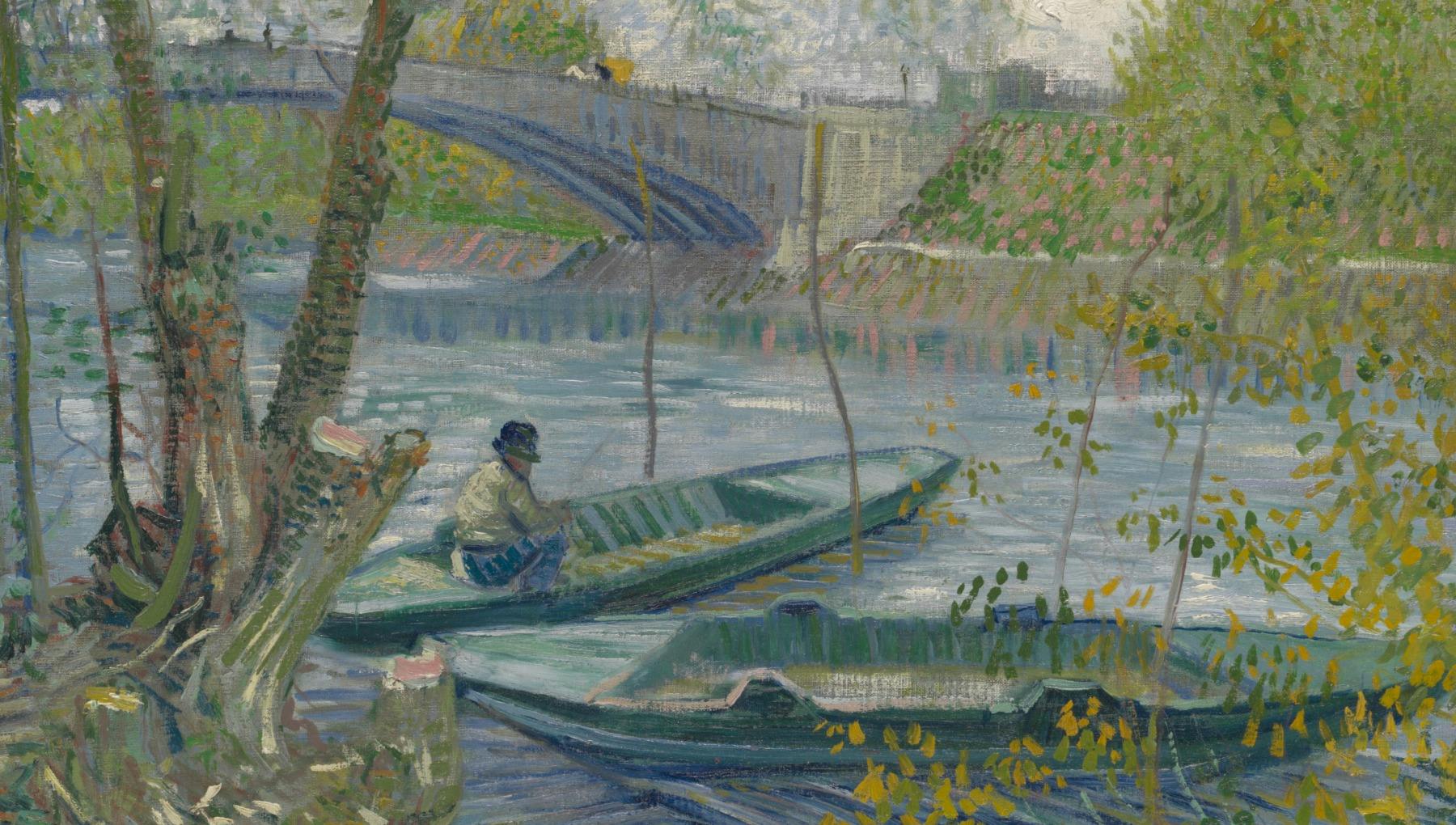 Vincent van Gogh, Fishing in Spring, the Pont de Clichy (Asnieres), 1887, The Art Institute of Chicago Gift of Charles Deering McCormick, Brooks McCormick, and the McCormick Family