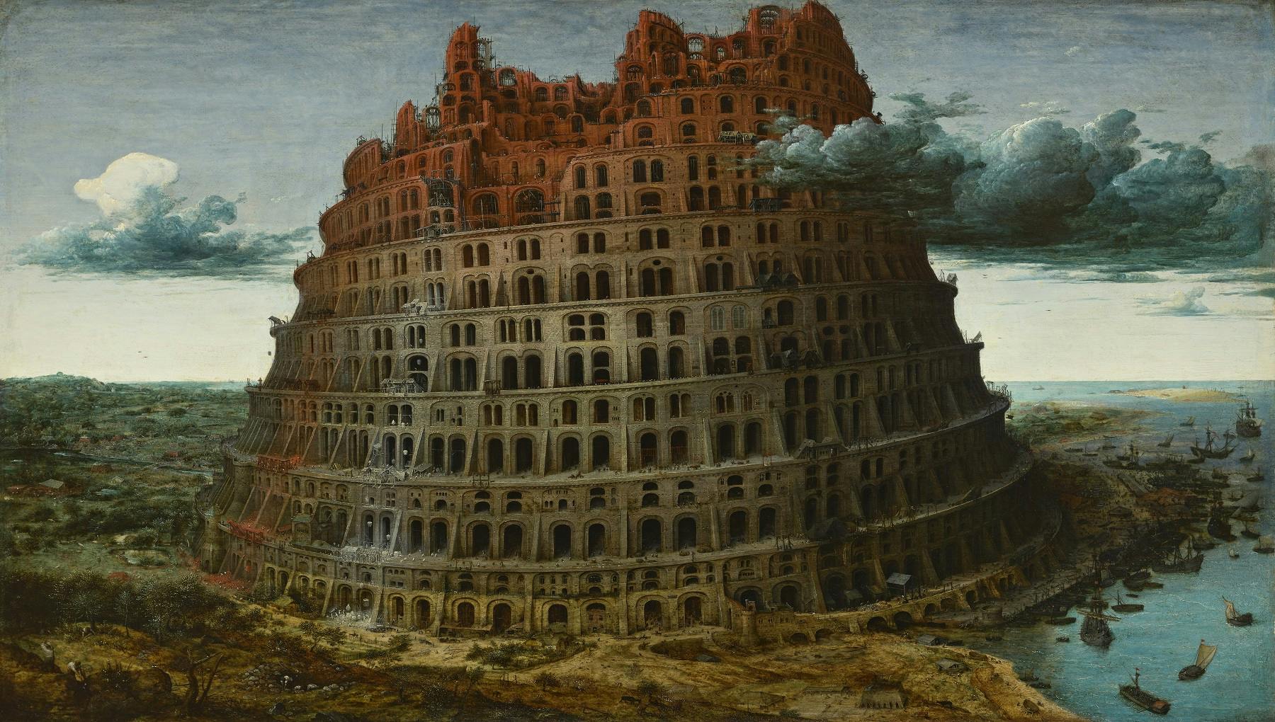 Pieter Bruegel, De toren van Babel, ca. 1568.