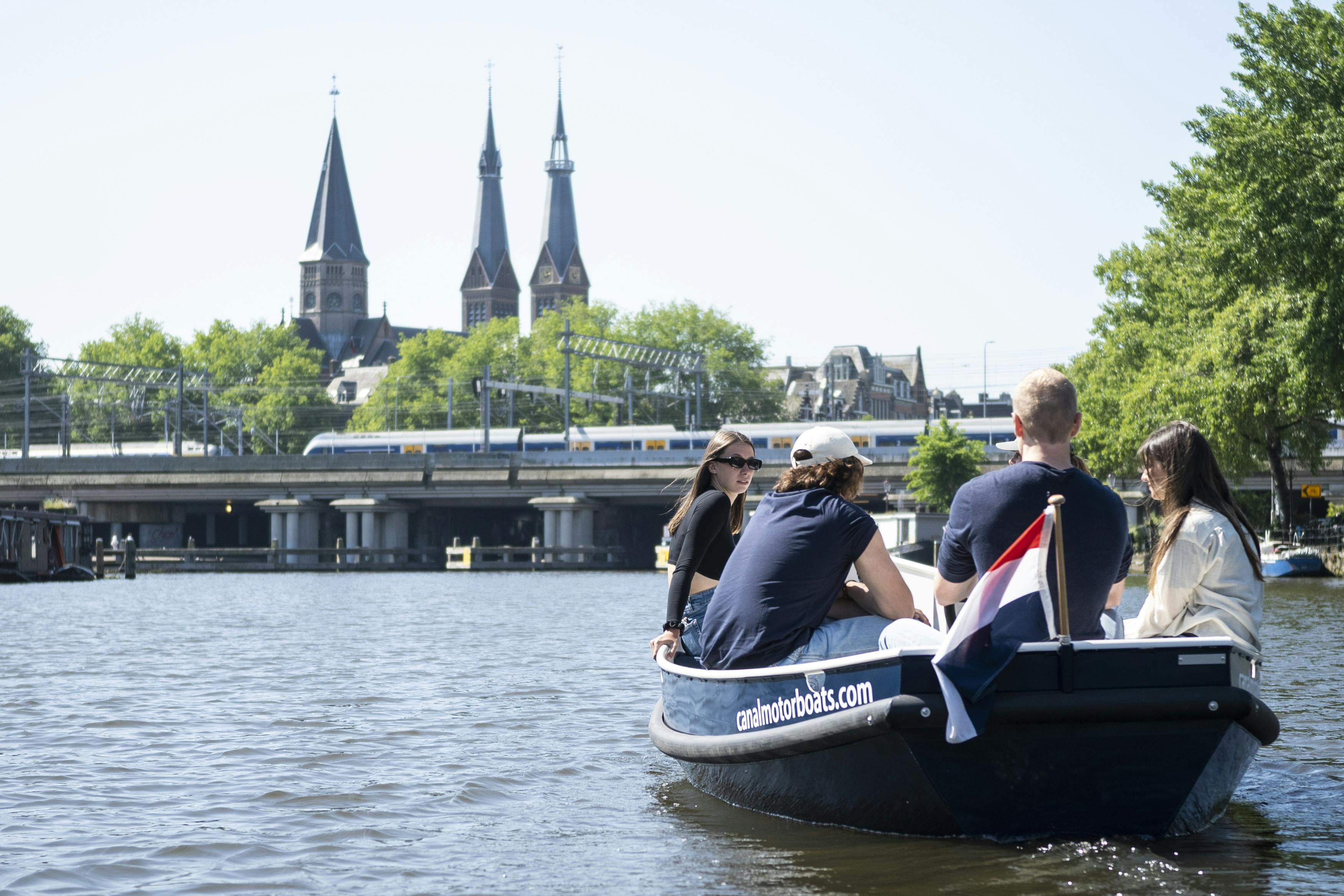 Canal Motorboats - Boot Huren Amsterdam