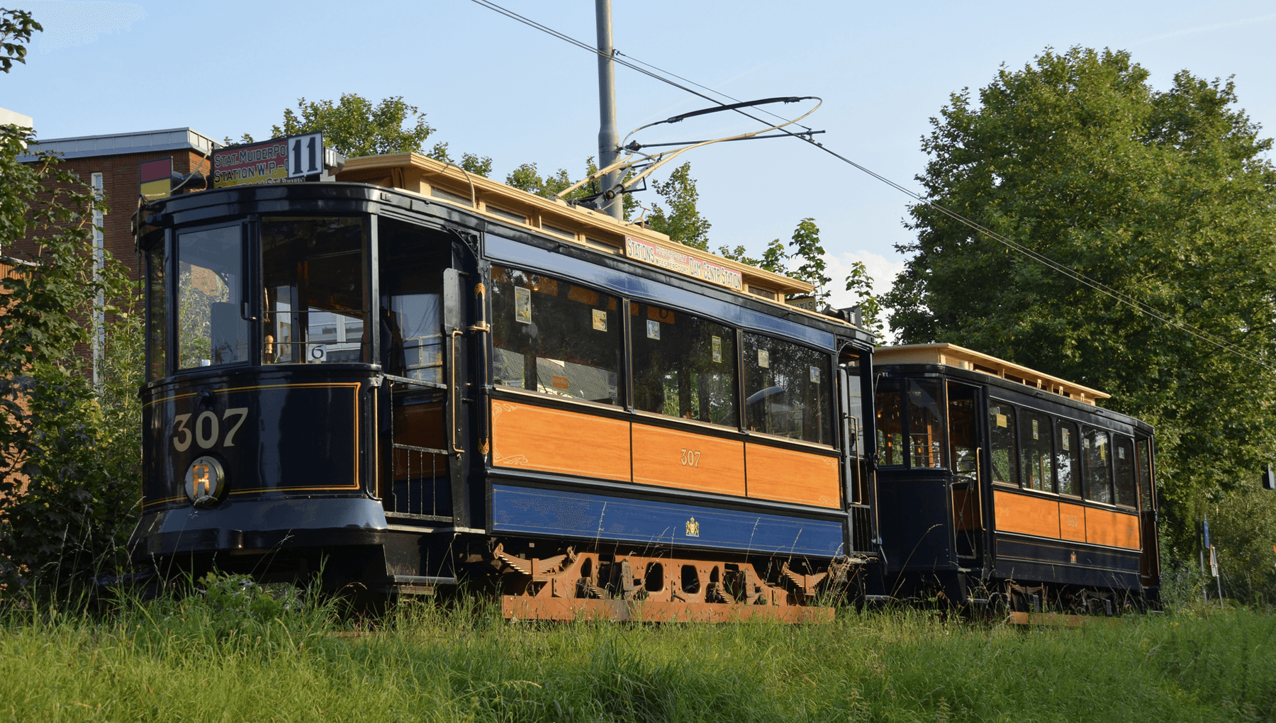 Honderdjarige op de Museumlijn