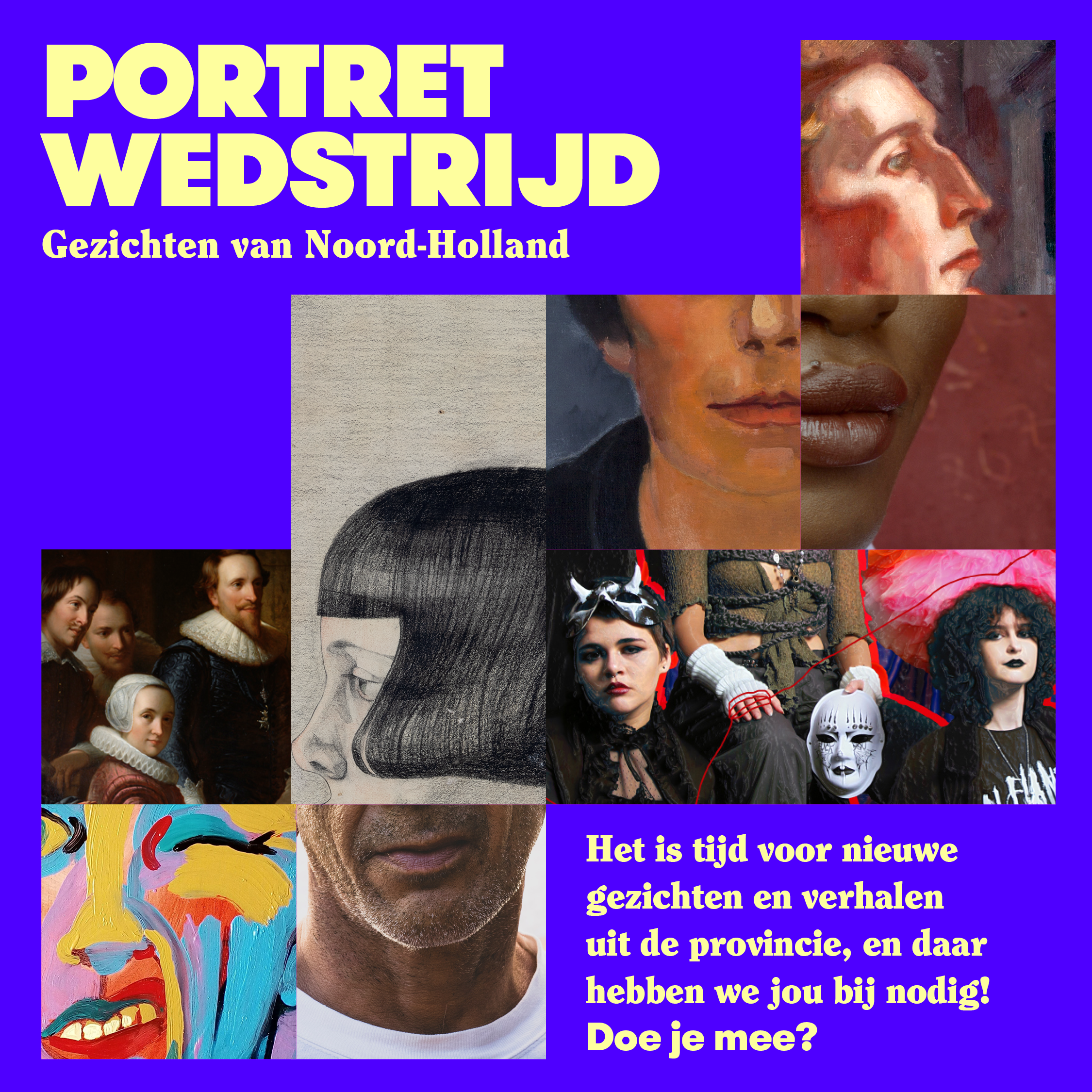 Portretwedstrijd 'Gezichten van Noord-Holland'