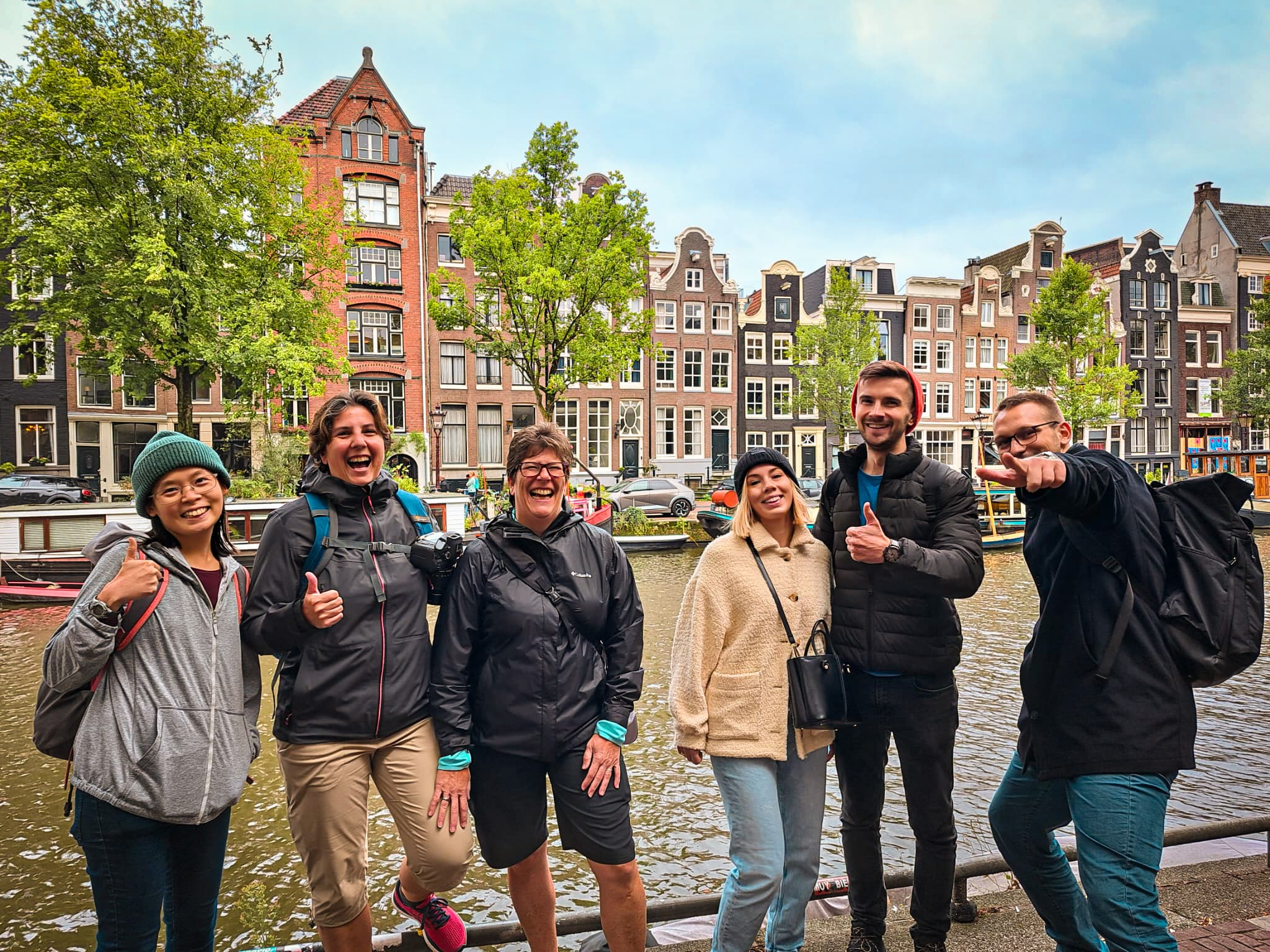 Who Is Amsterdam Tours group having fun