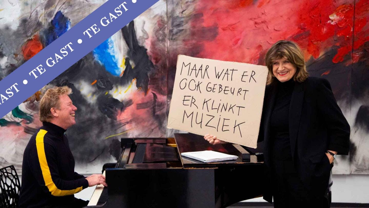 Olga Zuiderhoek & Gerard Bouwhuis - Maar wat er ook gebeurt er klinkt muziek in De Brakke Grond