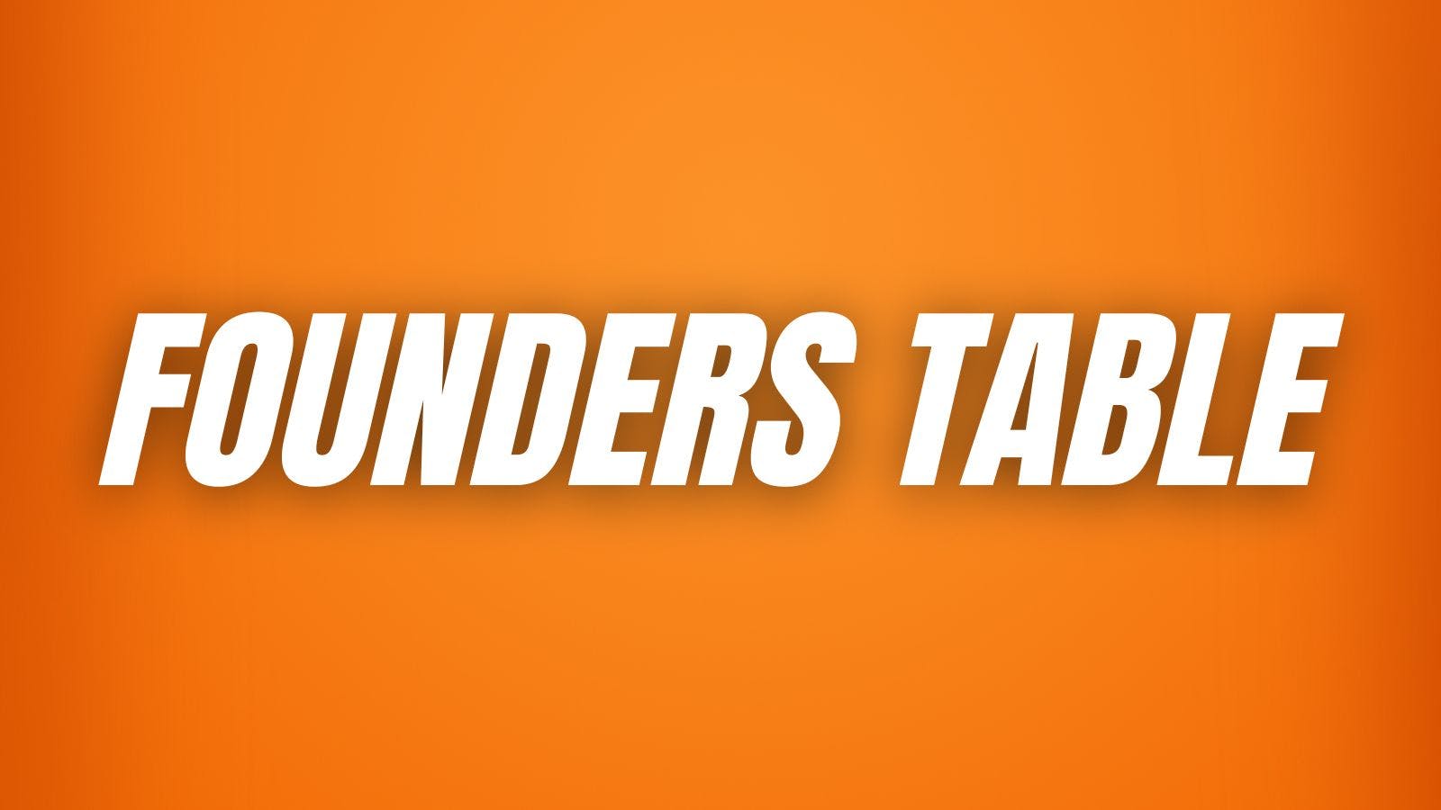 Amsterdam Founders Table: A fun networking dinner for entrepreneurs