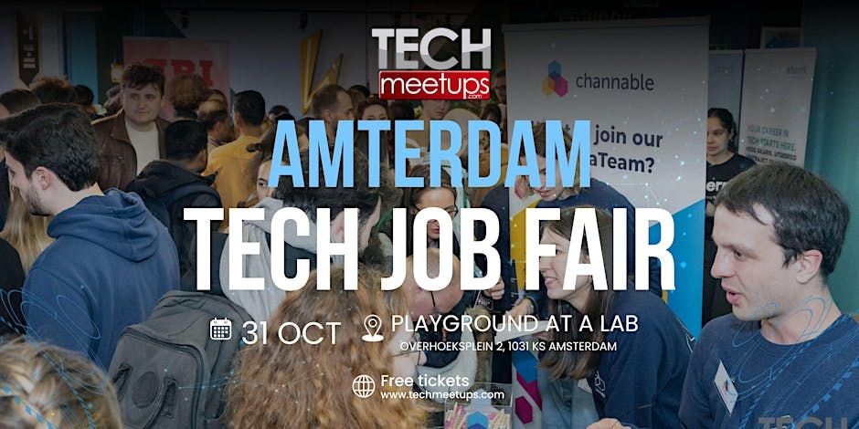 Amsterdam Tech Job Fair Fall 2024