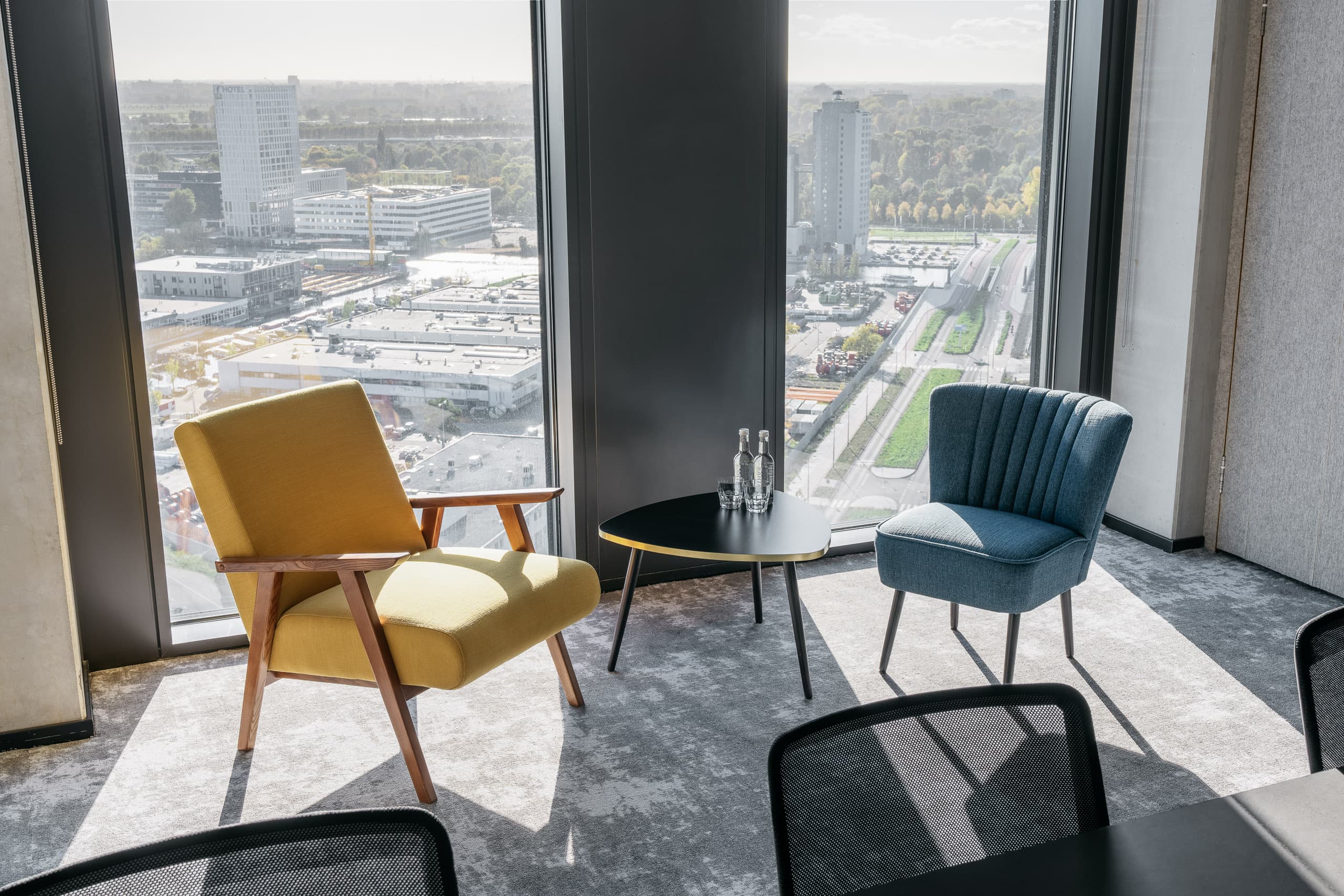 Meeting rooms on the 20th floor with great views