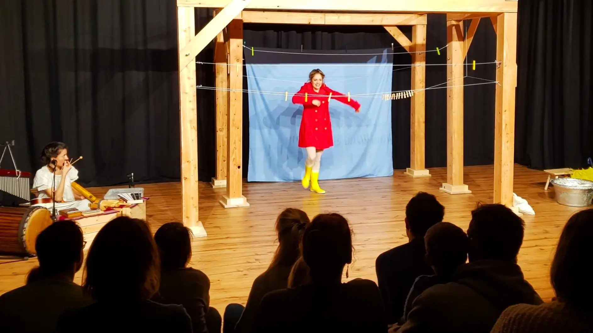 Herfst in Kindervoorstelling Vier Seizoenen