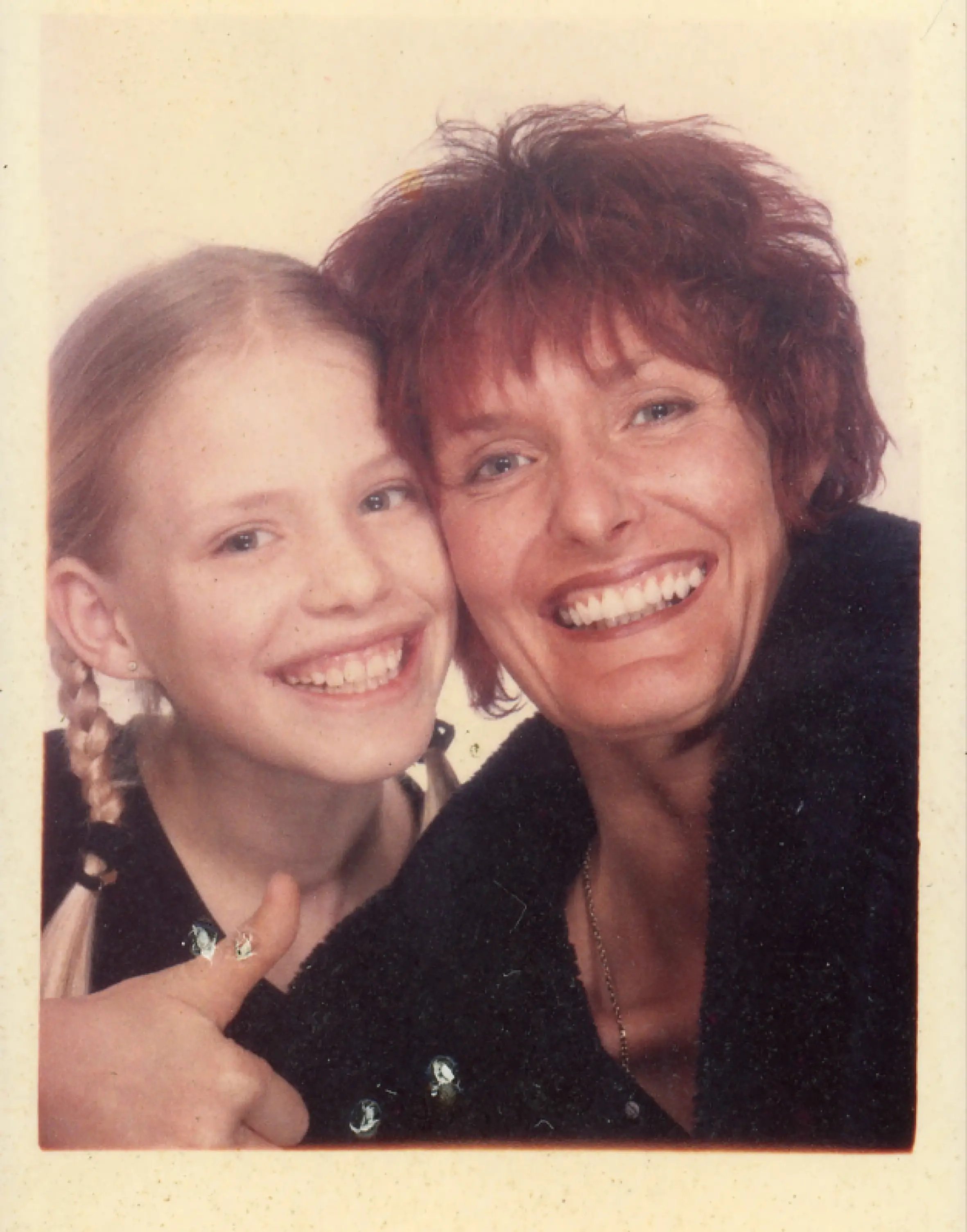My Heroine. Mother and I in a Photobooth, 1998
