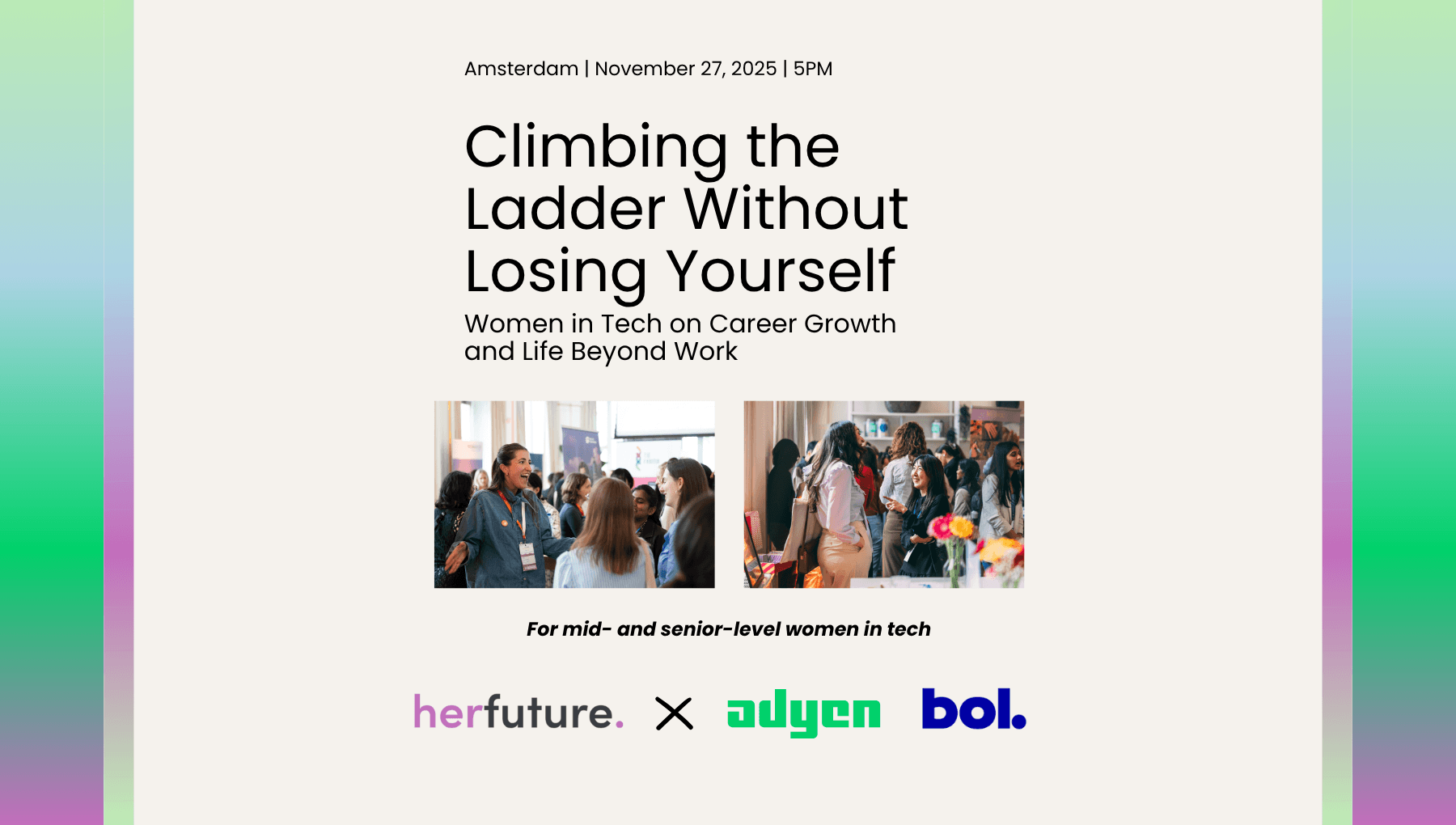 Climbing the ladder without losing yourself.