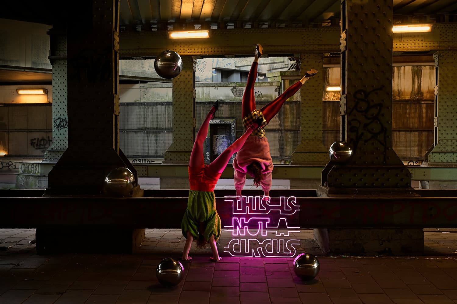 Campagnebeeld This is not a circus, festival voor nieuwe circusvormen