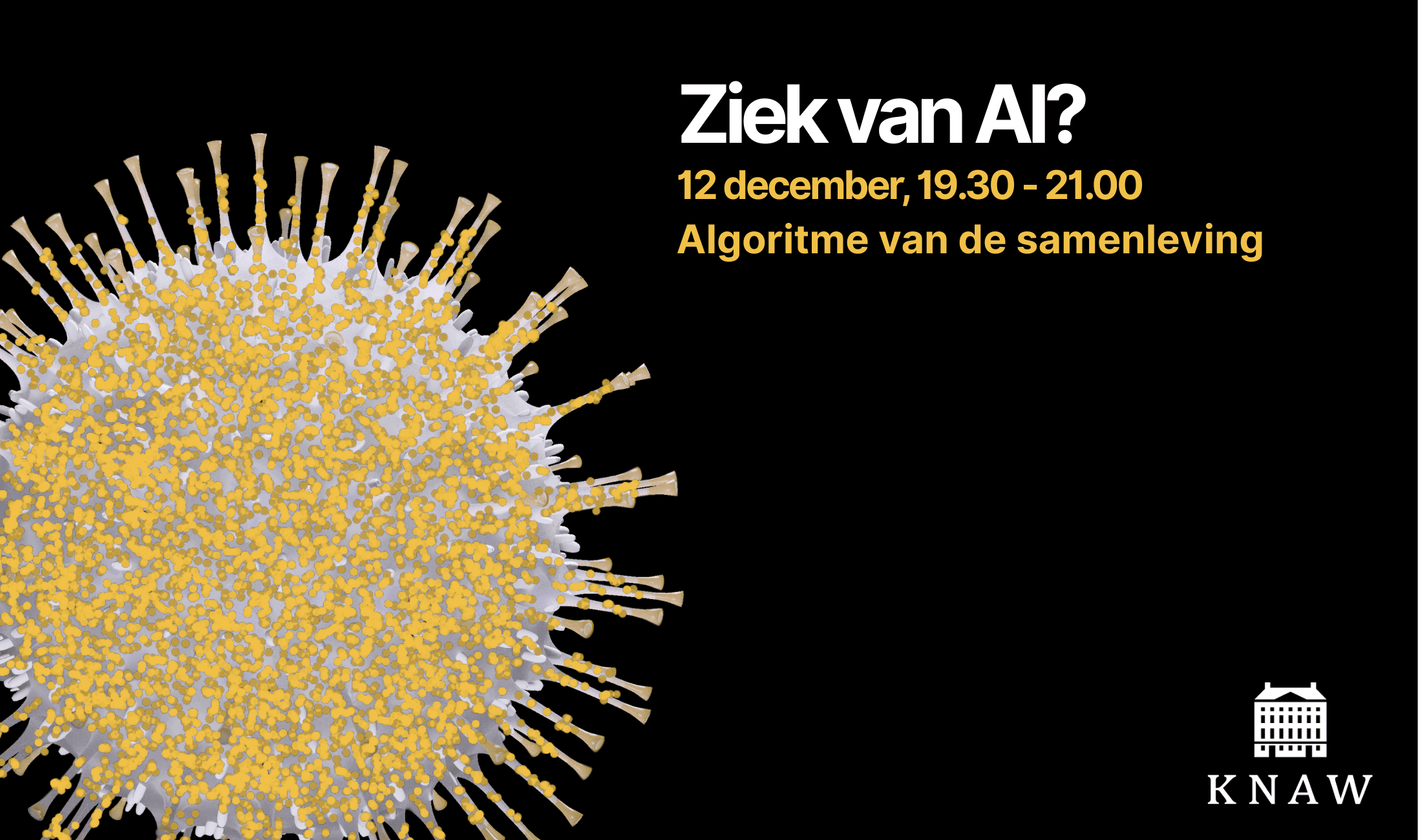 Bijeenkomst Ziek van AI?