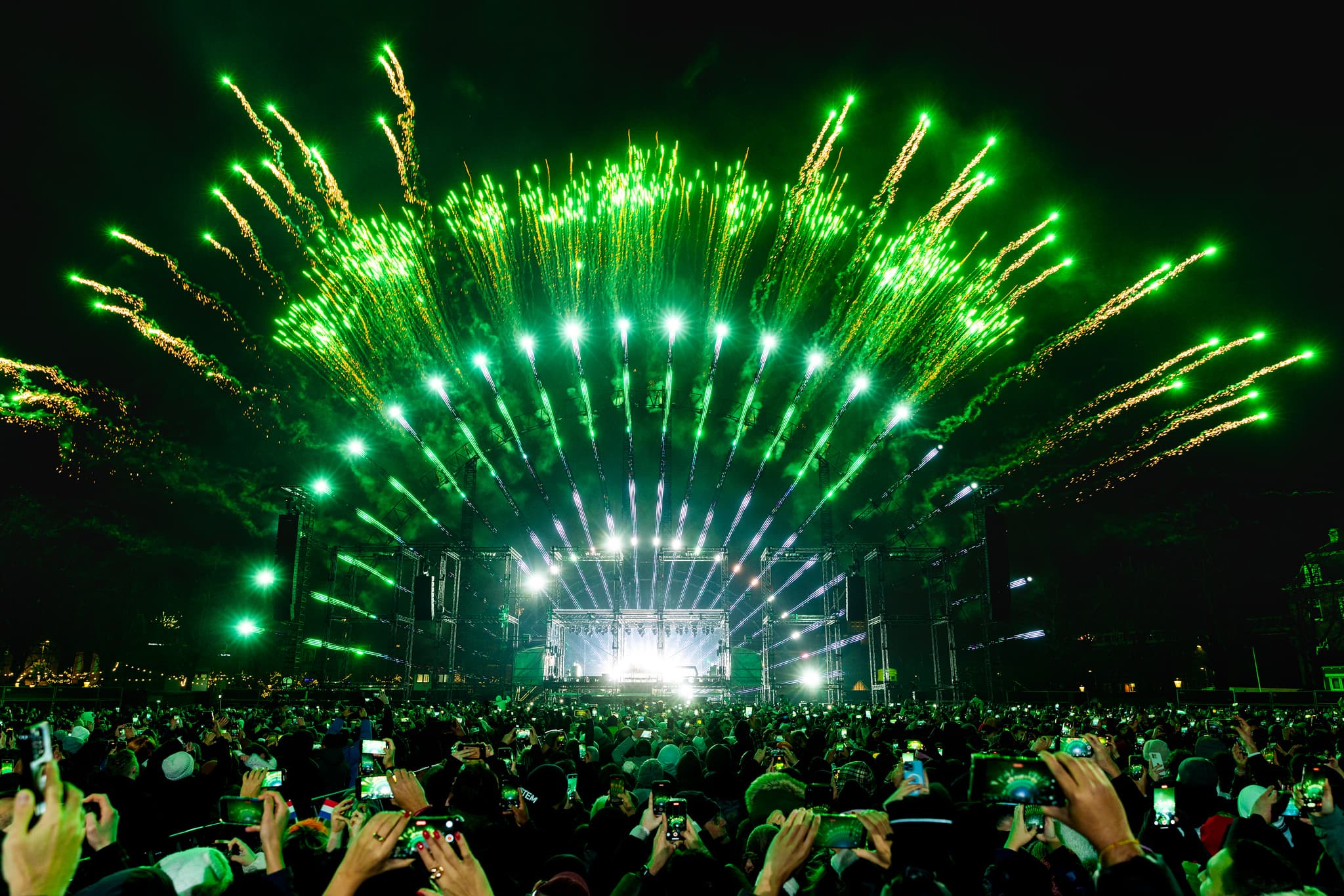 Electric Fireworks, Museumplein