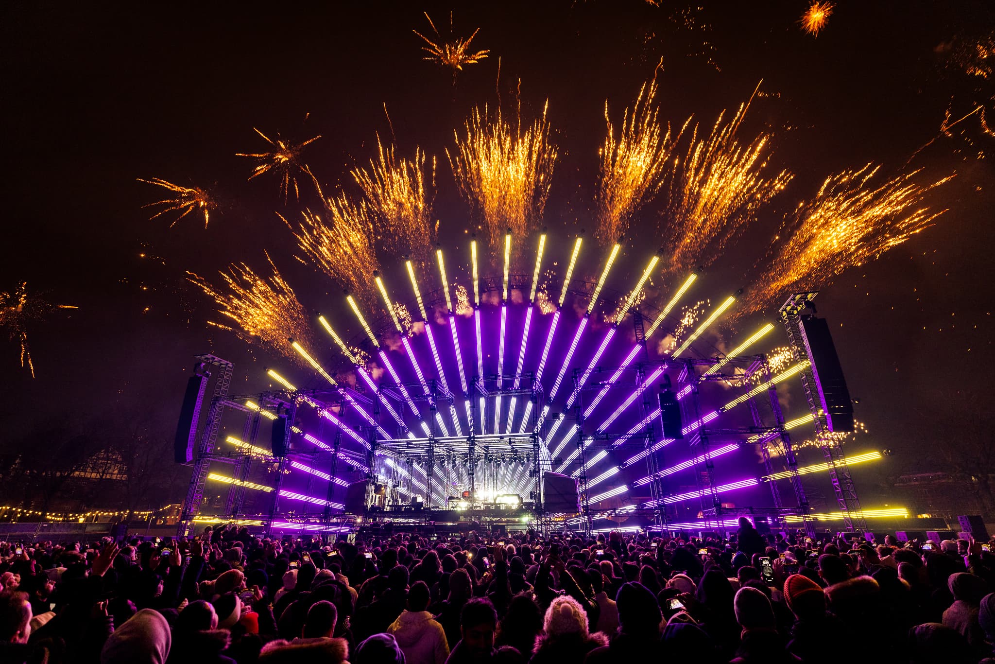 Electric Fireworks, Museumplein