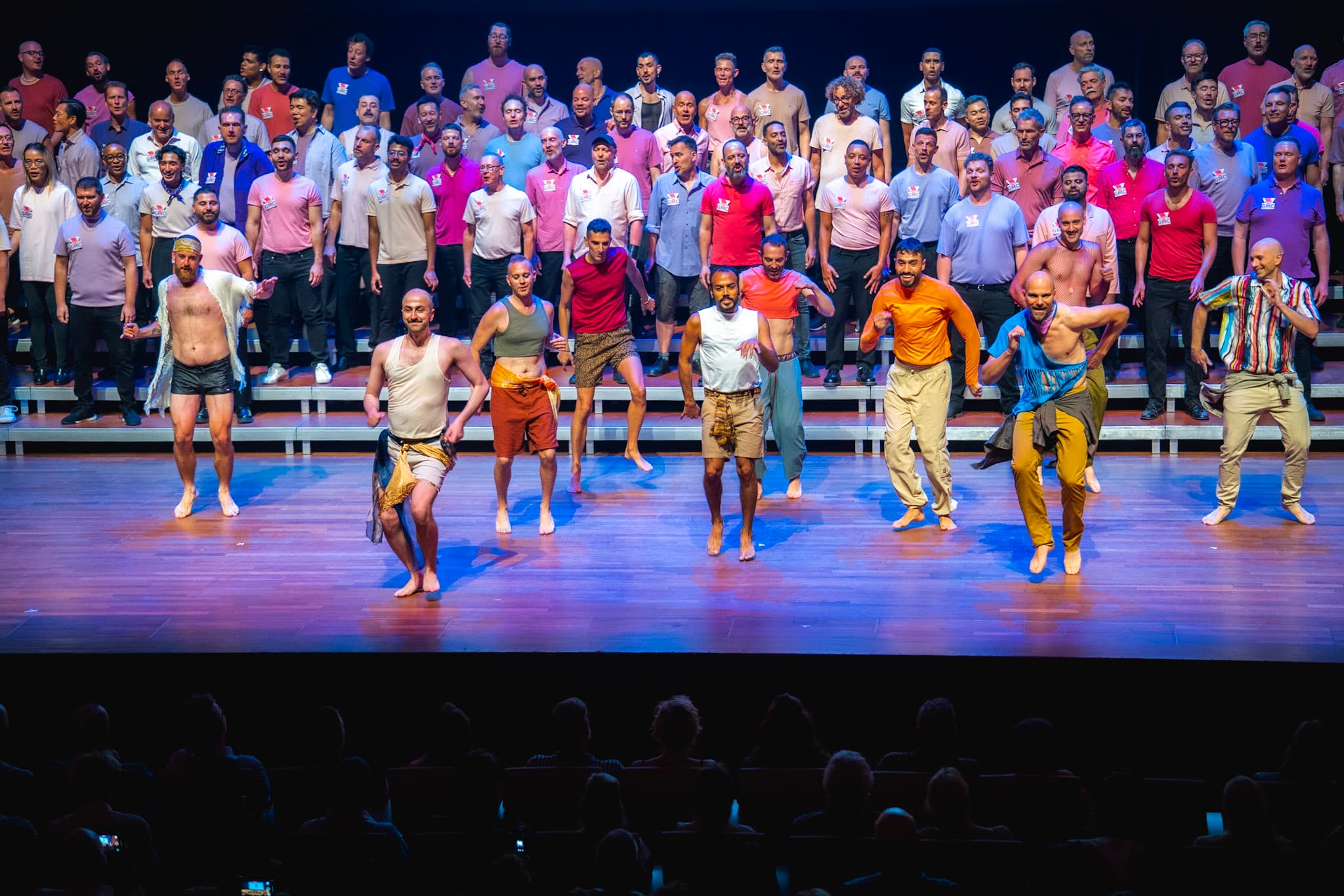 Zangers en Dansers van het Amsterdam Gay Men's Chorus