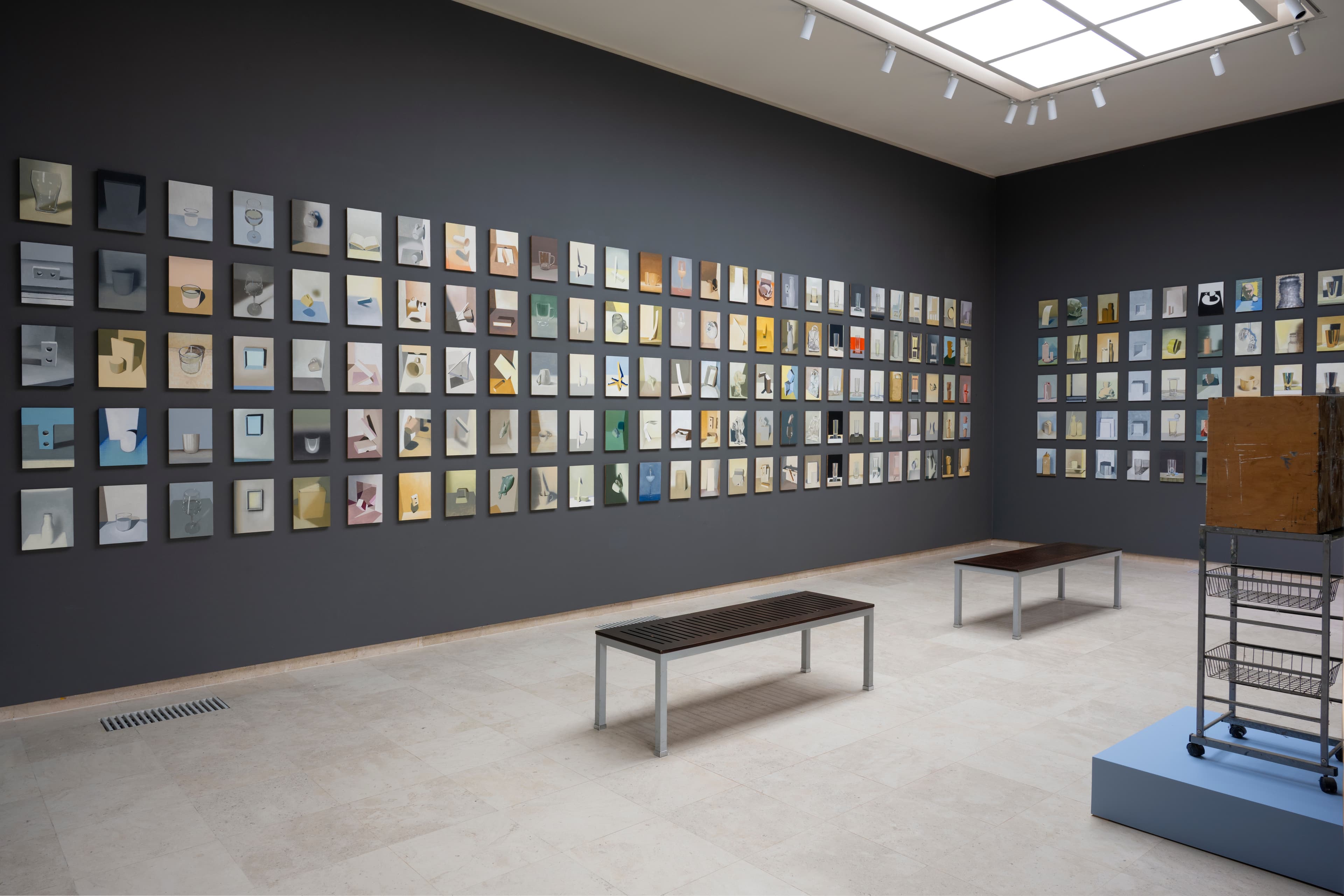 Zaalbeeld 'White Box Paintings', Museum JAN, foto door Eddy Wenting