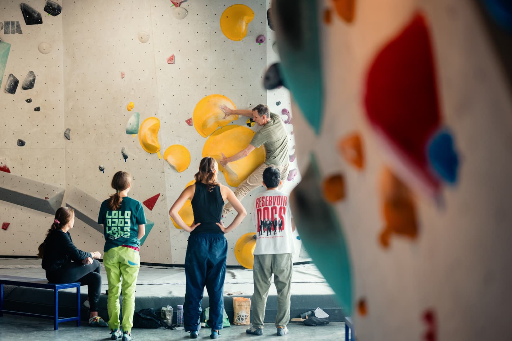 Boulderen bij Monk