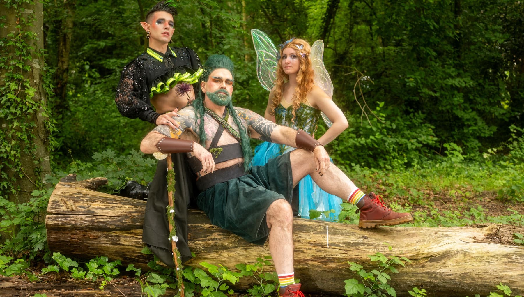 The Fairy King and fairies