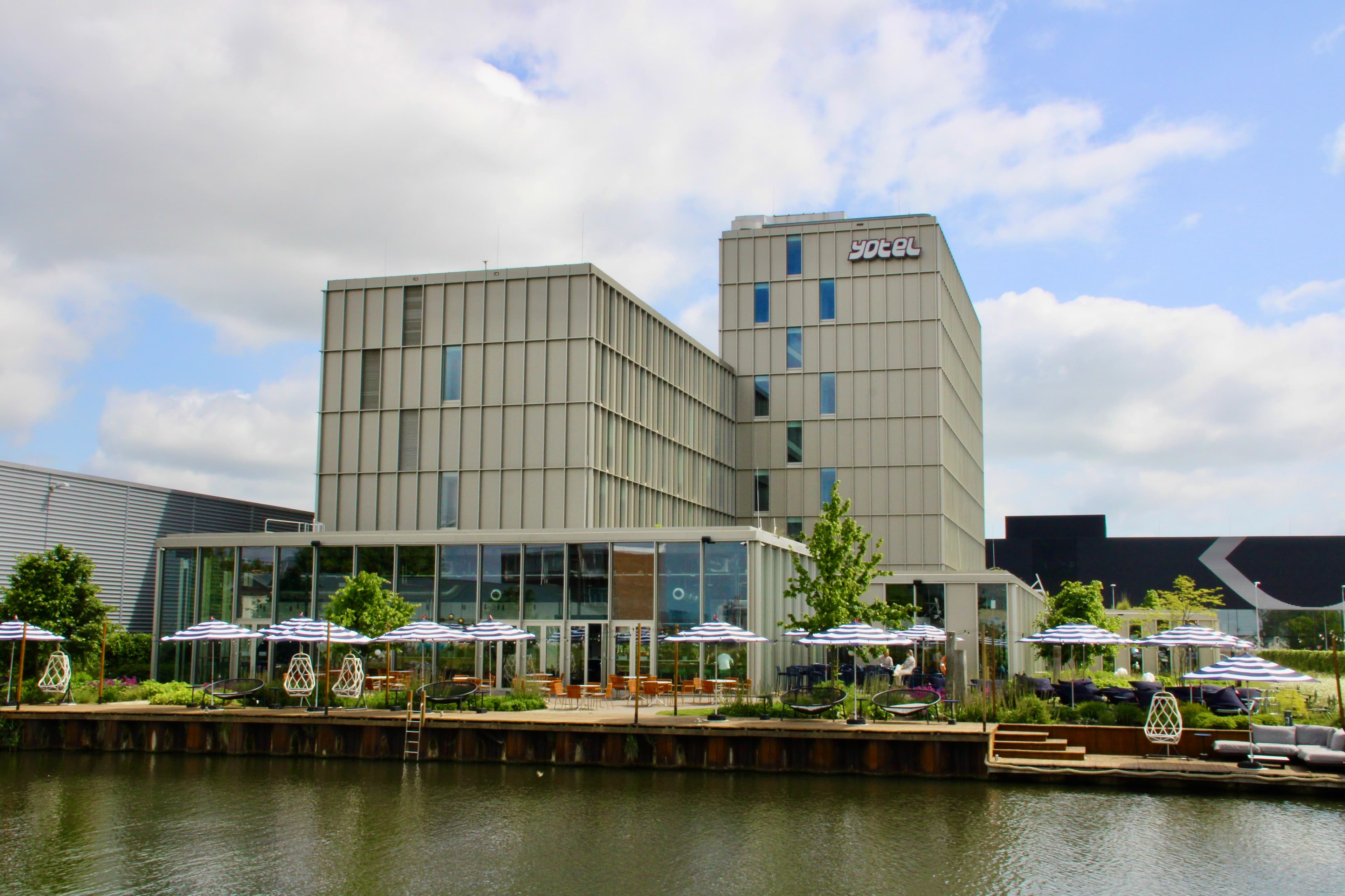 Exterior of YOTEL Amsterdam