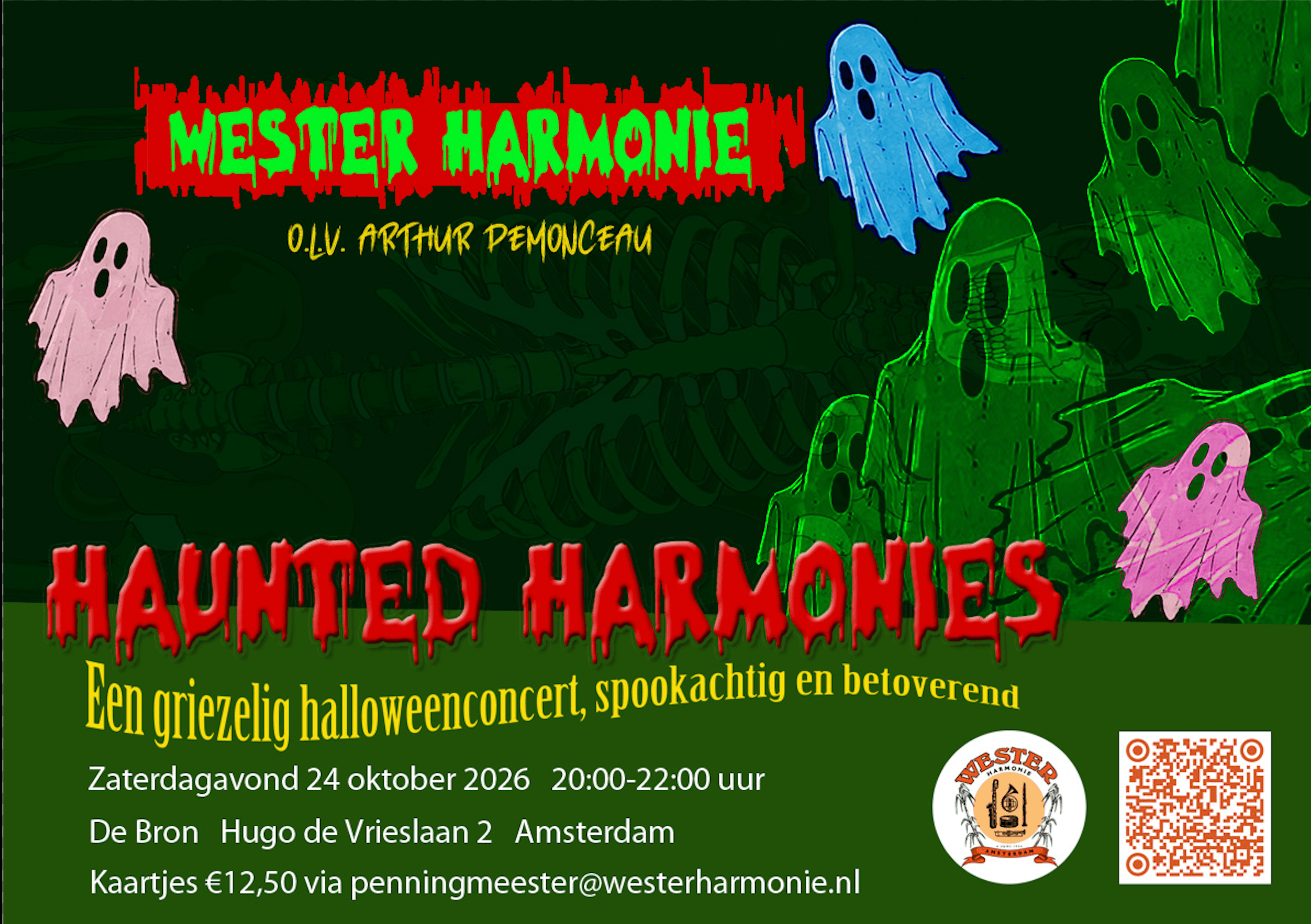 WesterHarmonie - Haunted Harmonies - concert 24 oktober 2026