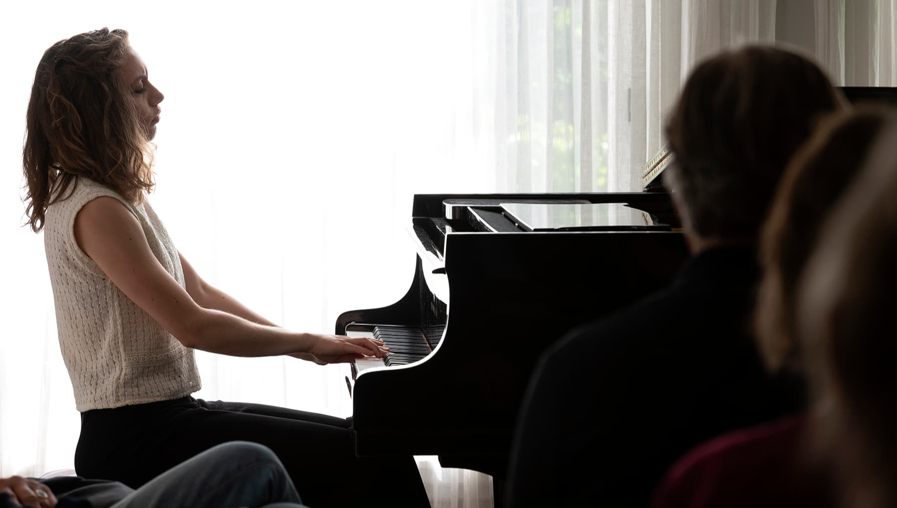 Muze van Zuid huisconcert met Maxime Snaterse