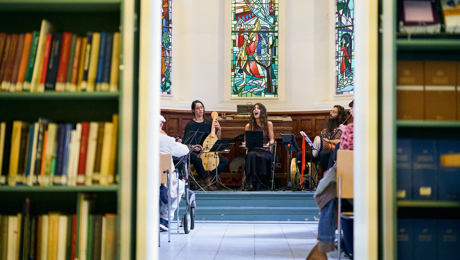 Muze van Zuid concert met Sibil.la Ensemble in de voormalige Kapel van de Lutherse Diaconessen