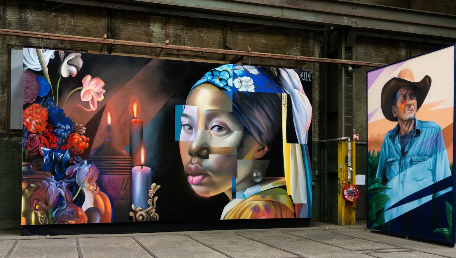 Streetart works at Straat Museum