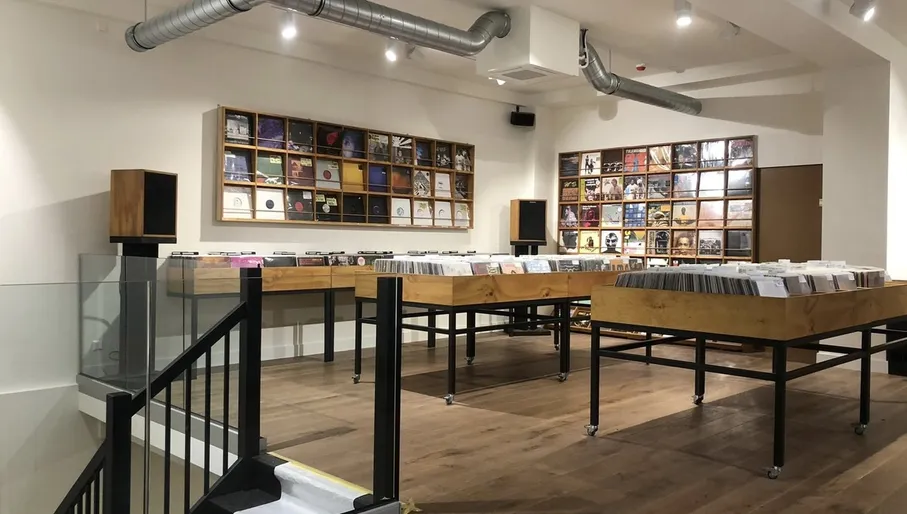 Rush Hour record store interior