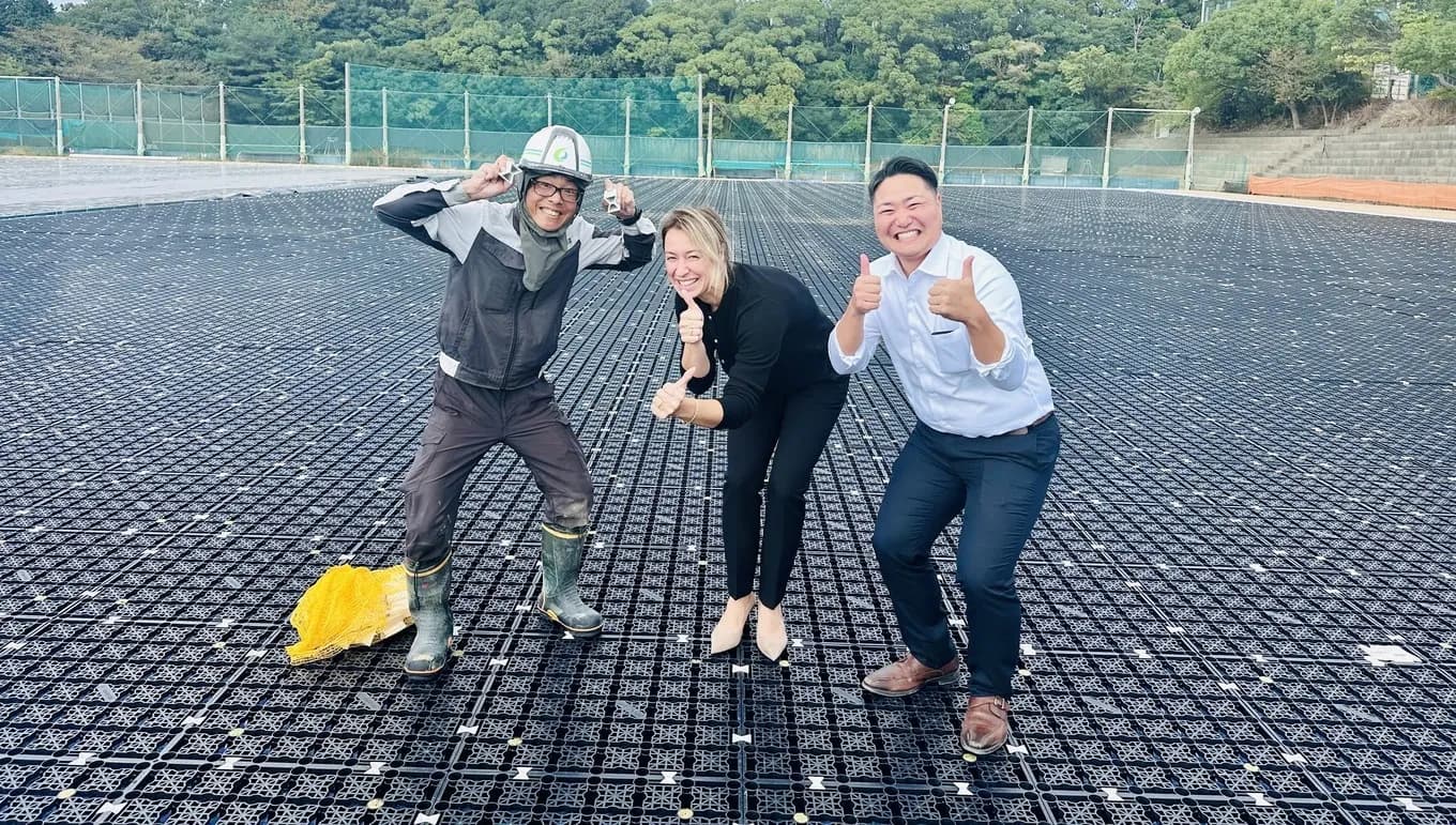 Permavoid turf technology for circular water management