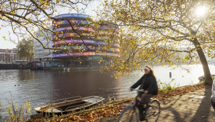 Q-Park Marnixstraat | Amsterdam 750 city dressing