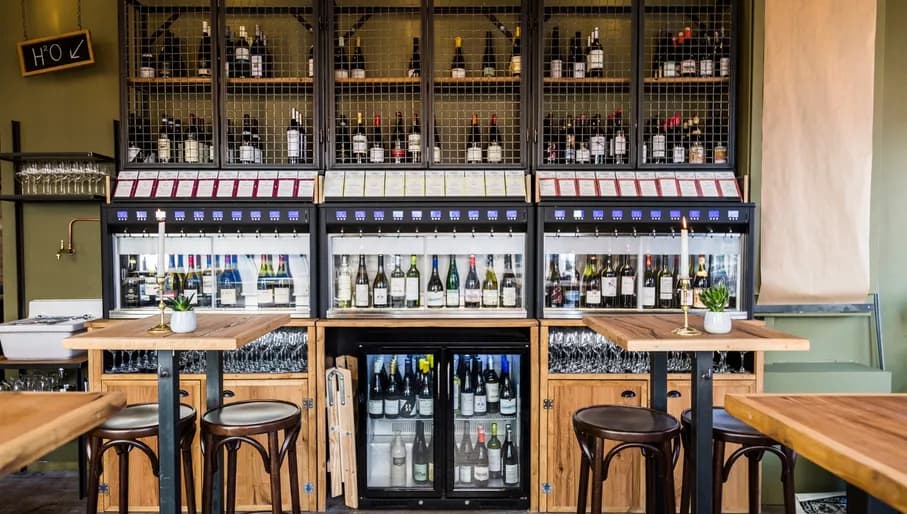 Rayleigh & Ramsay wine bar interior