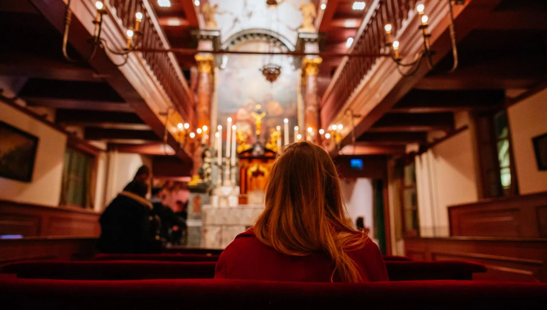 Ons Lieve Heer op Solder our lord in the attic museum church during Museumnacht 2018