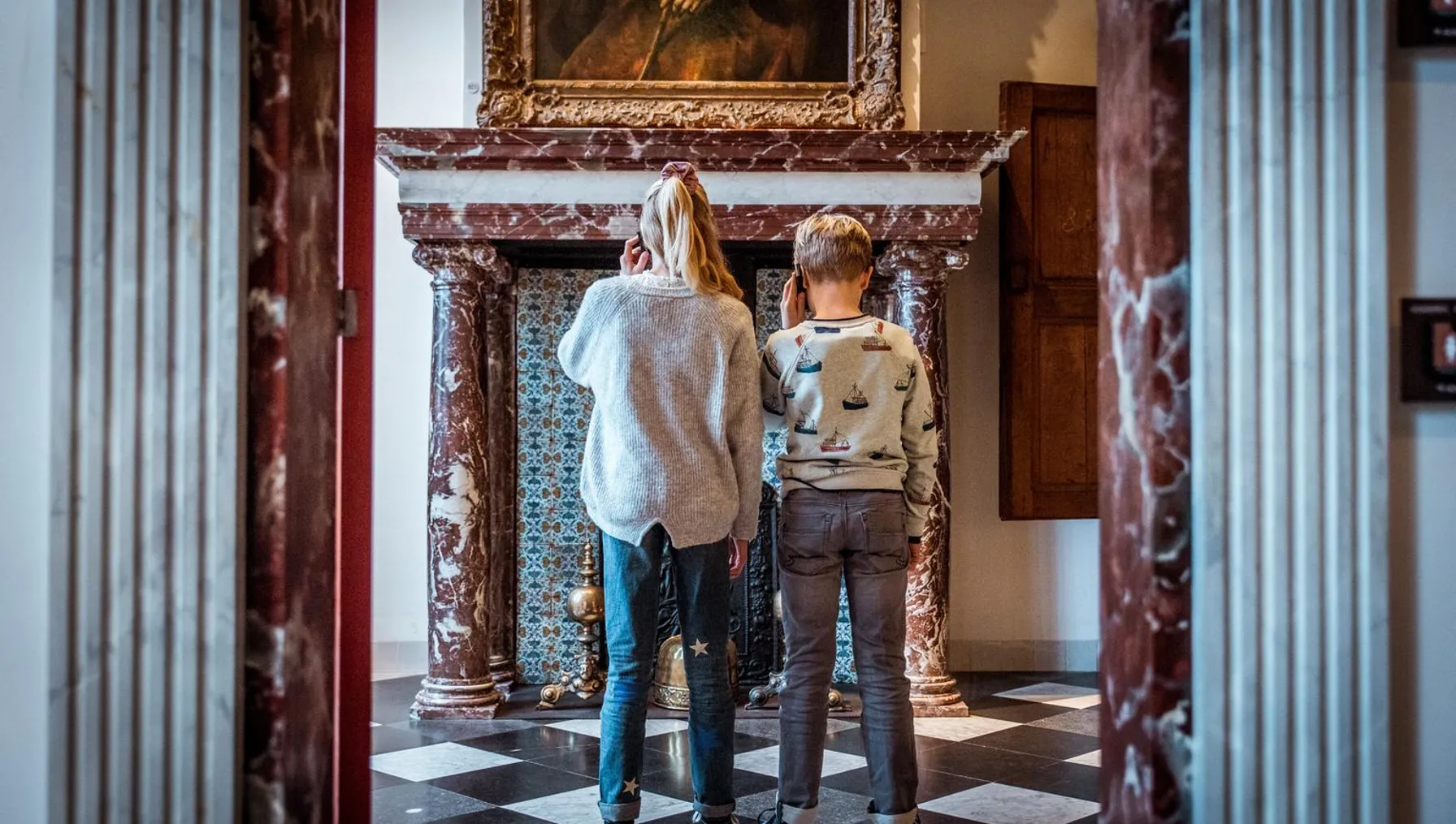 Rembrandthuis kids audiotour.