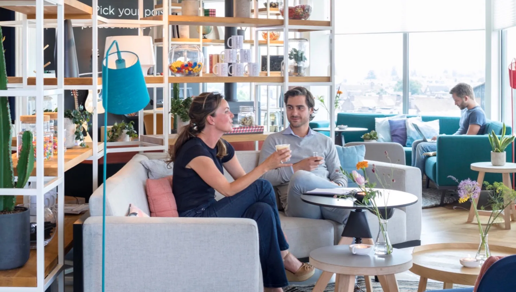 Zoku coworking space interior