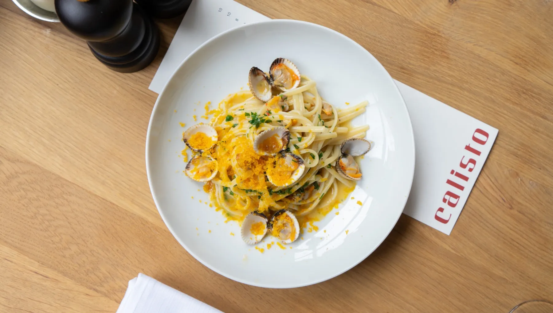Calisto signature dishes