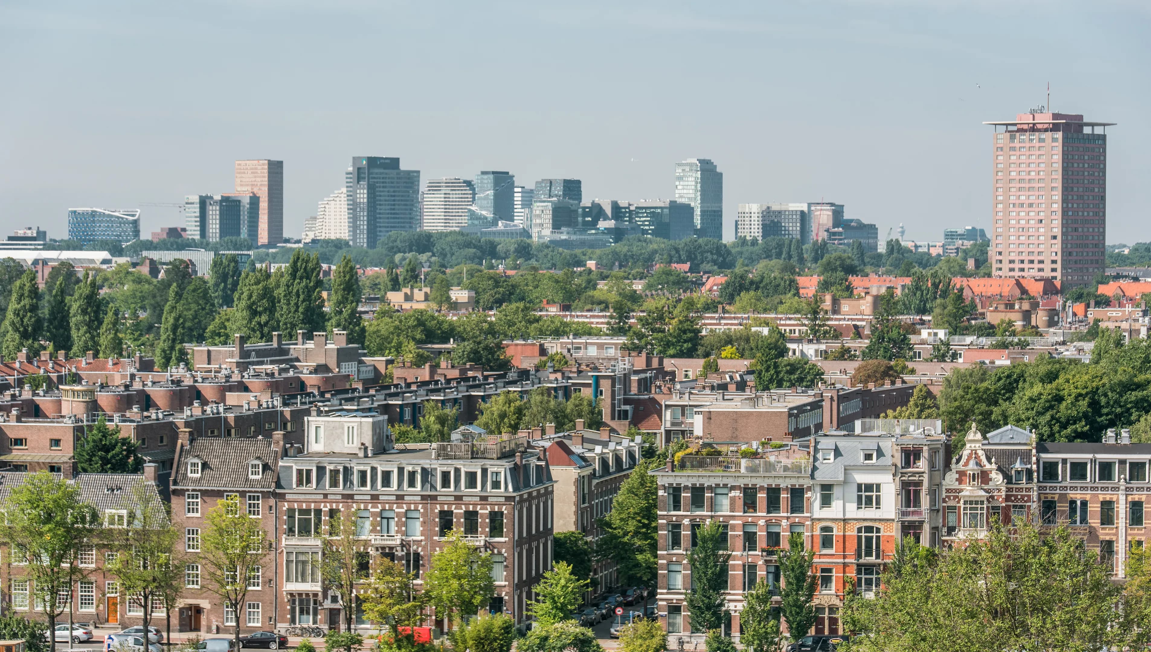 aerial photo of Amsterdam