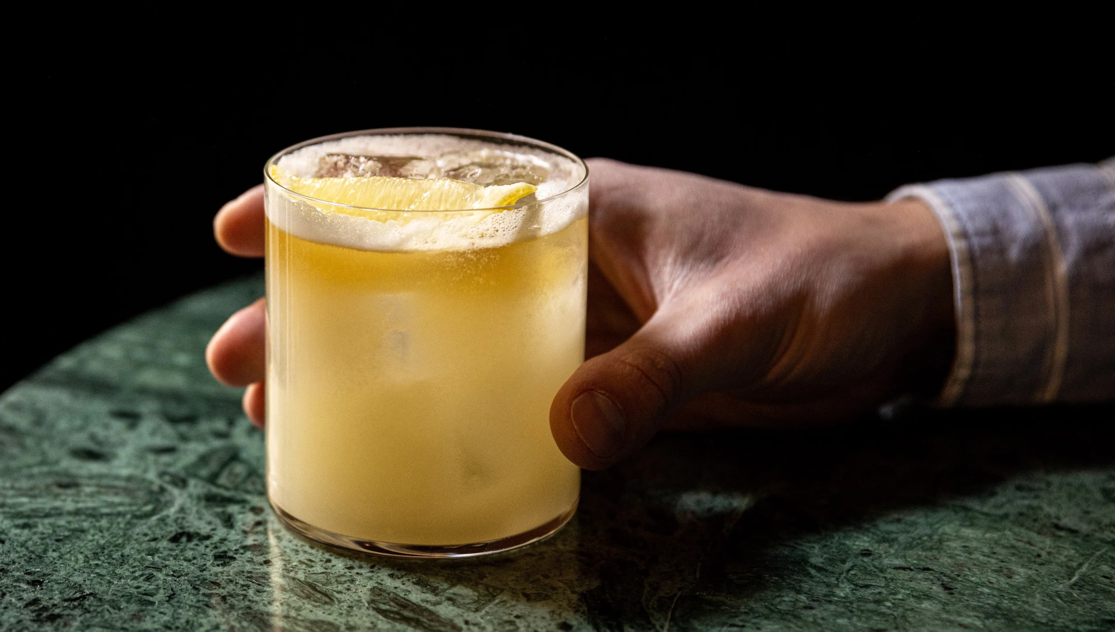 Cocktail at Pulitzer's Bar