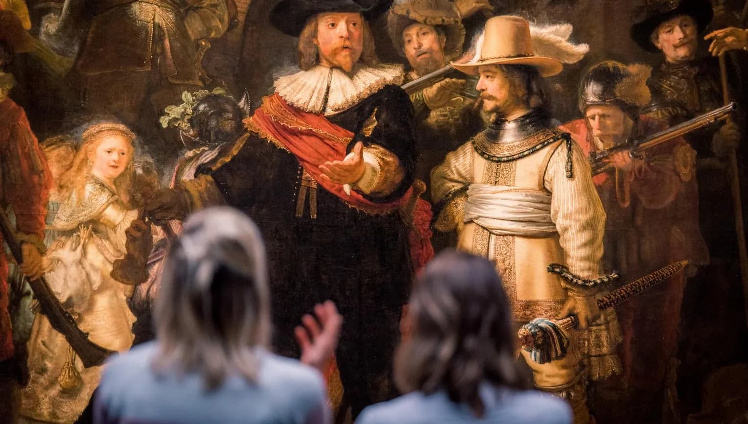 Rijksmuseum Rembrandt Night's Watch painting