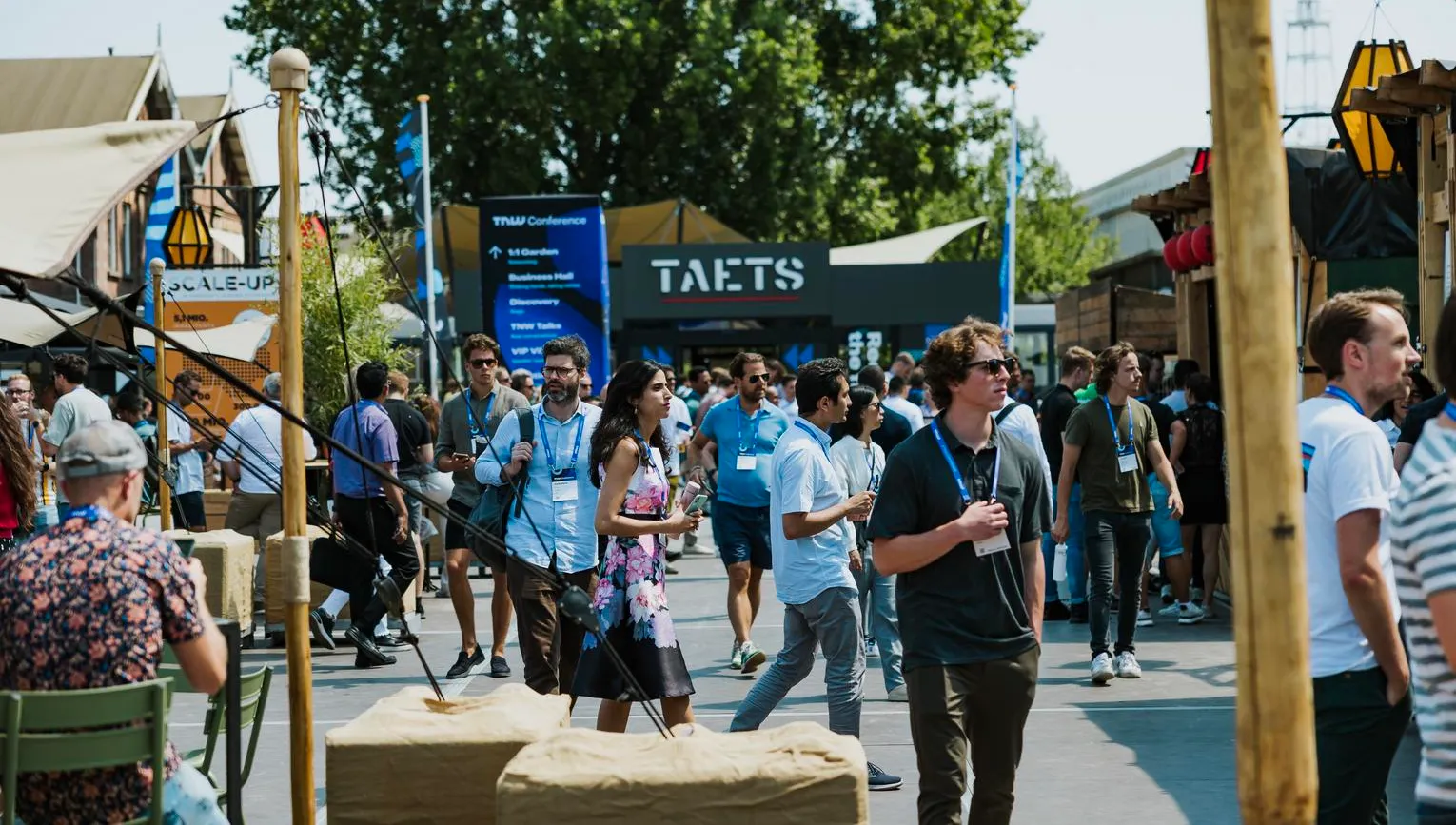 The Next Web 2023 conference at Taets Art and Events Park
