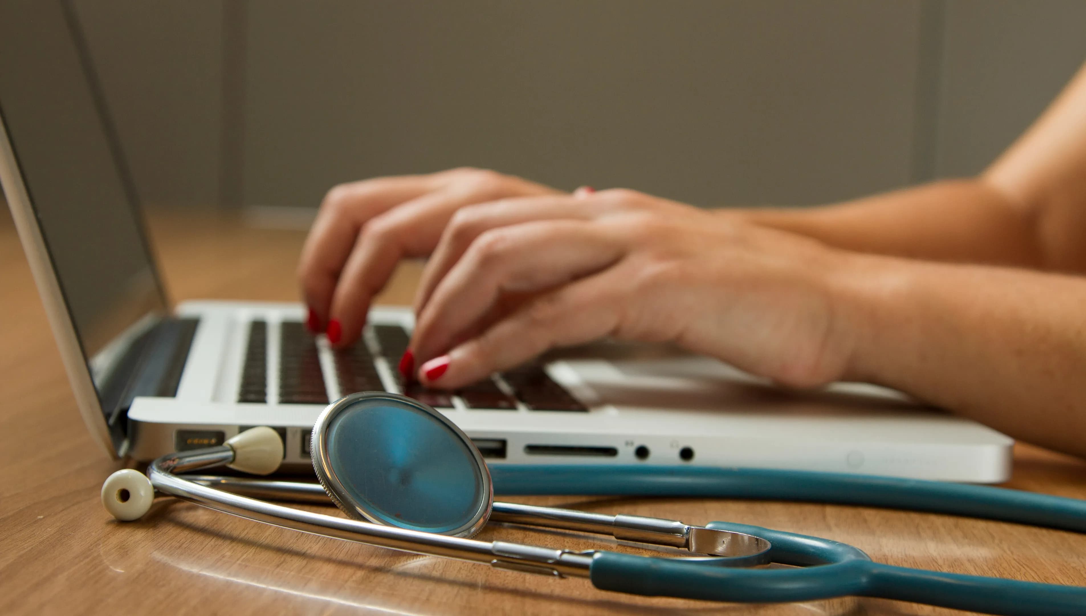 doctor on laptop