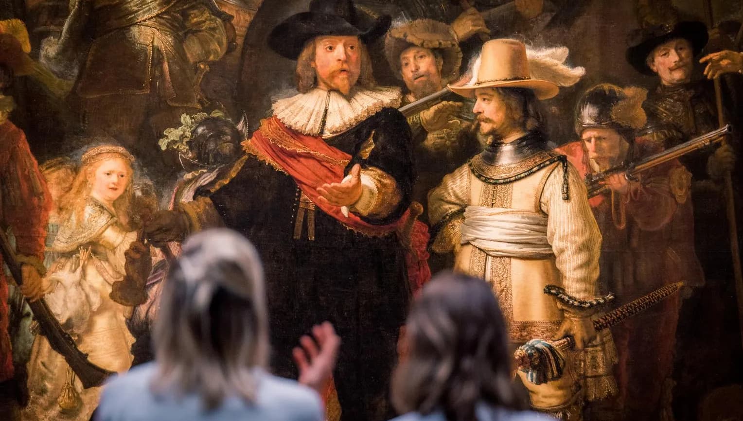 Rijksmuseum Rembrandt Night's Watch painting