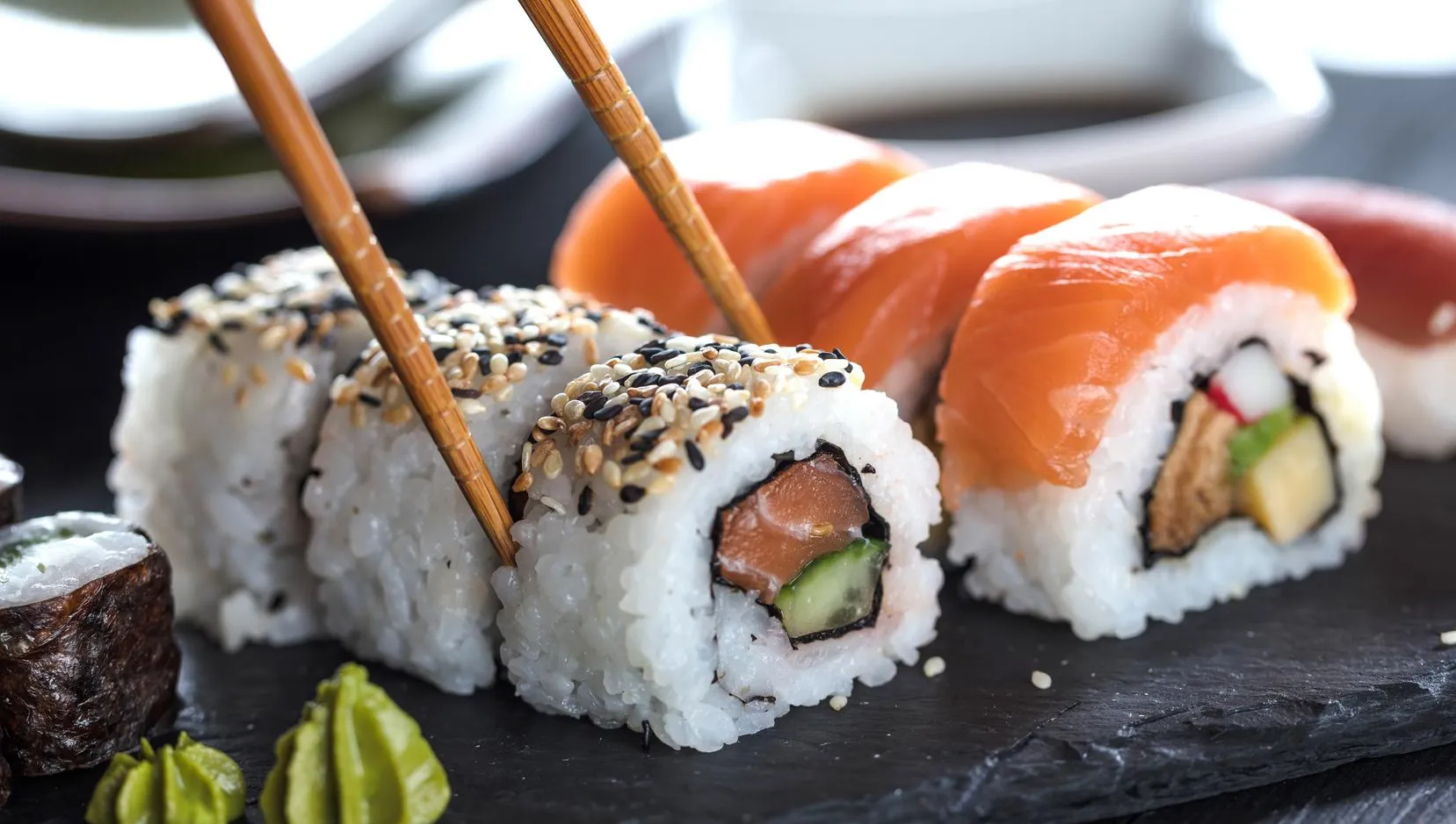 Stock photo sushi