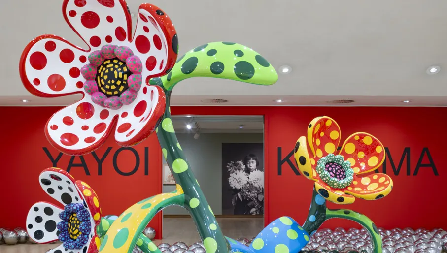Tentoonstellingsoverzicht 'Yayoi Kusama', 2026, Stedelijk Museum Amsterdam.