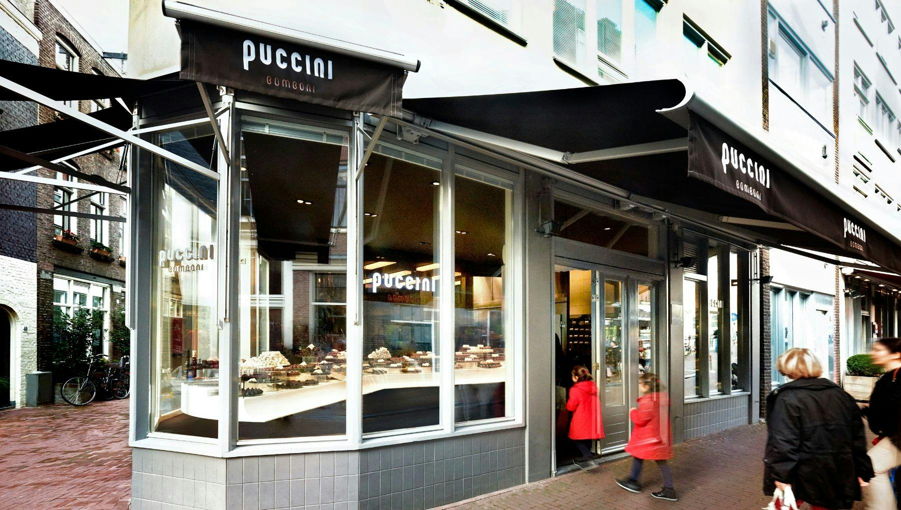 Puccini chocolaterie Staalstraat exterior